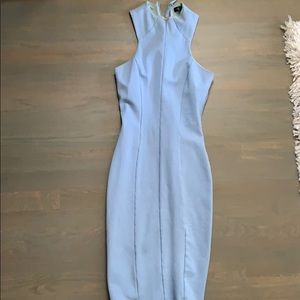 Bodycon blue dress